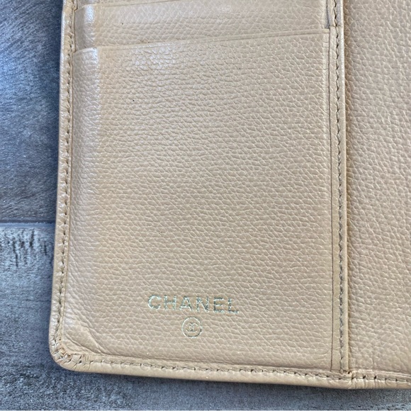 Chanel Bi-Fold Tan Leather Wallet - Picture 11 of 15
